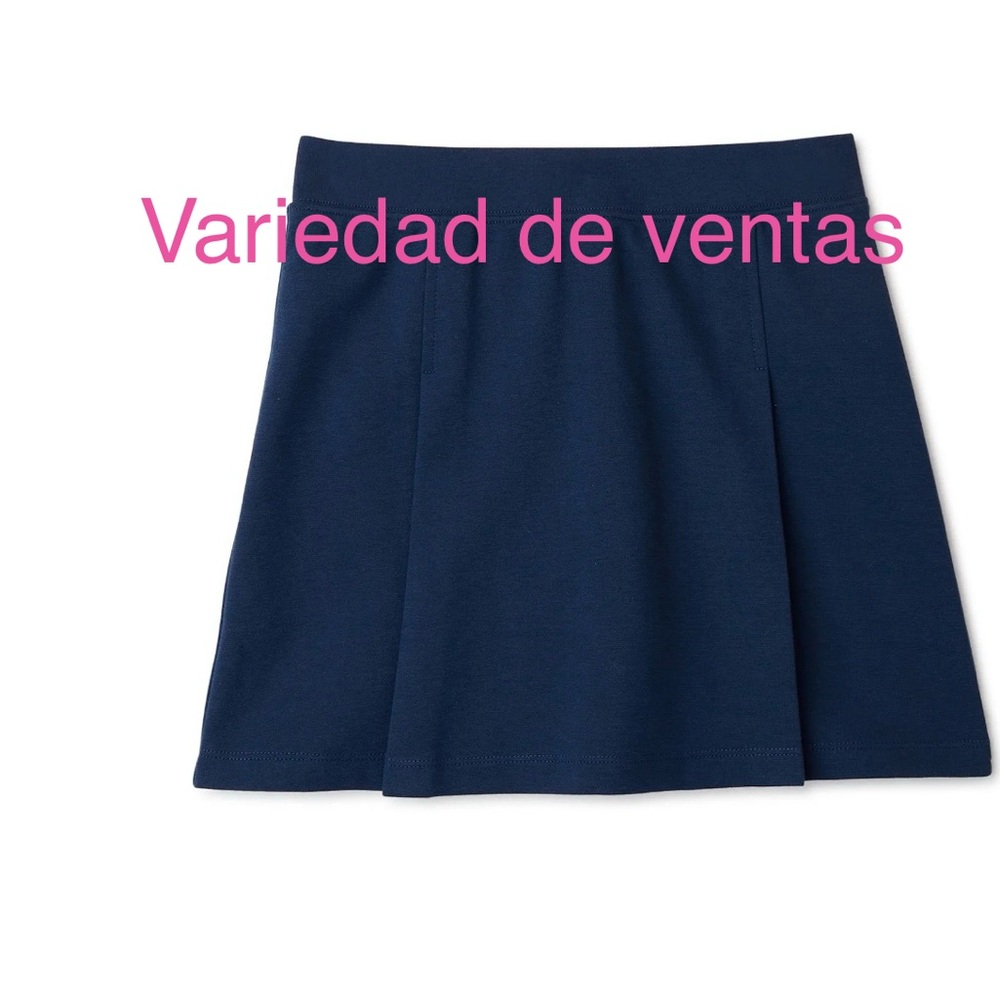 Elegant Navy Blue Women's Skirt